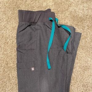 XXSP figs cargo pants  charcoal grey